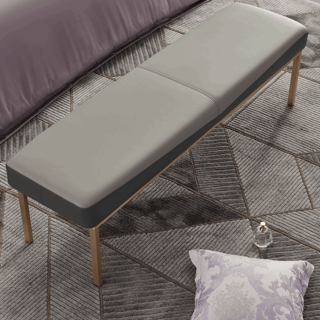 غرفة نوم نوبيل باللون البيج