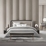 غرفة نوم نوبيل باللون البيج