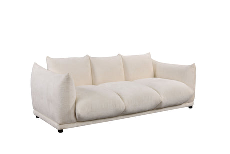 طقم كنب ميراس باللون الكريمي | من هاي بوينت