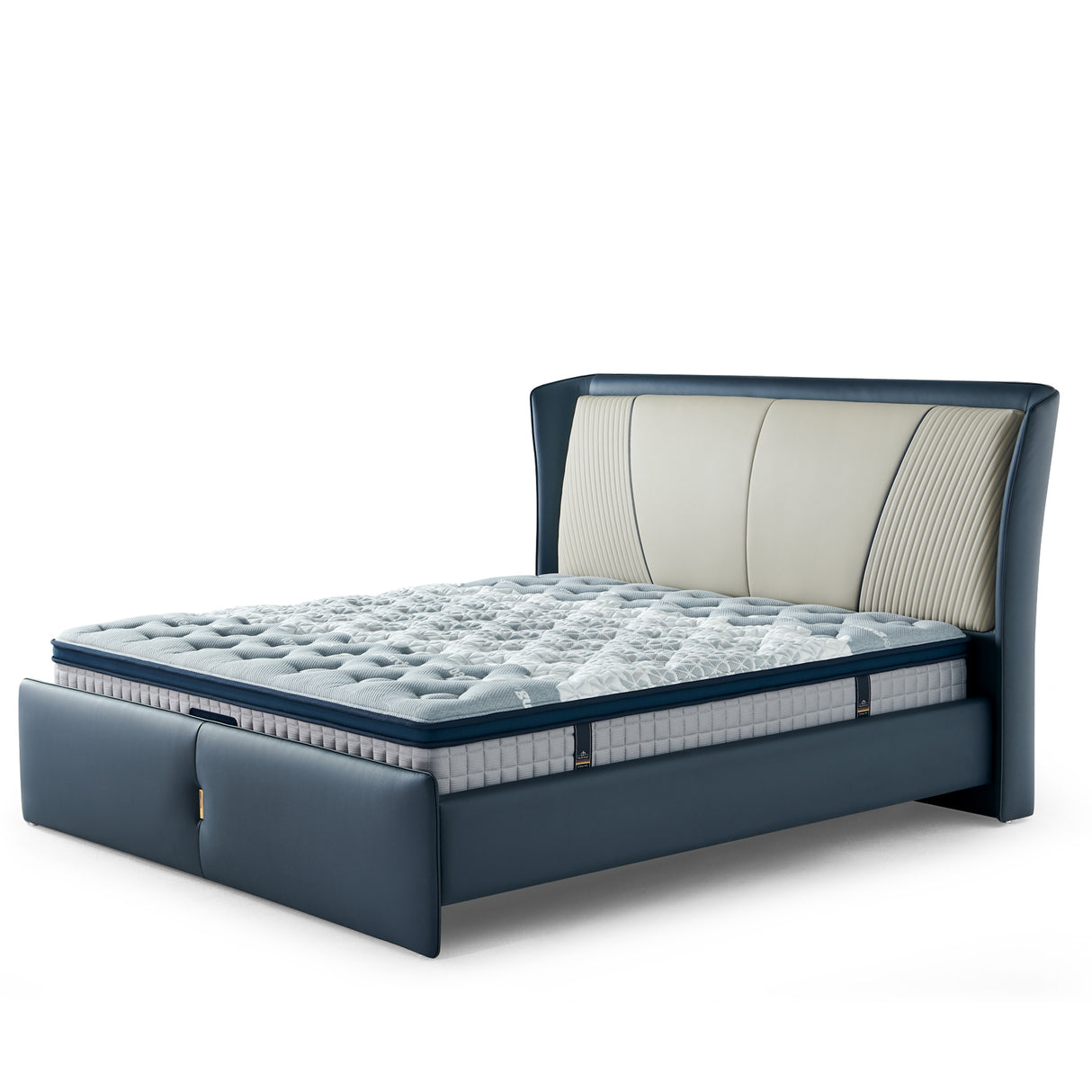 سرير رولا باللون الأزرق