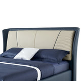 سرير رولا باللون الأزرق