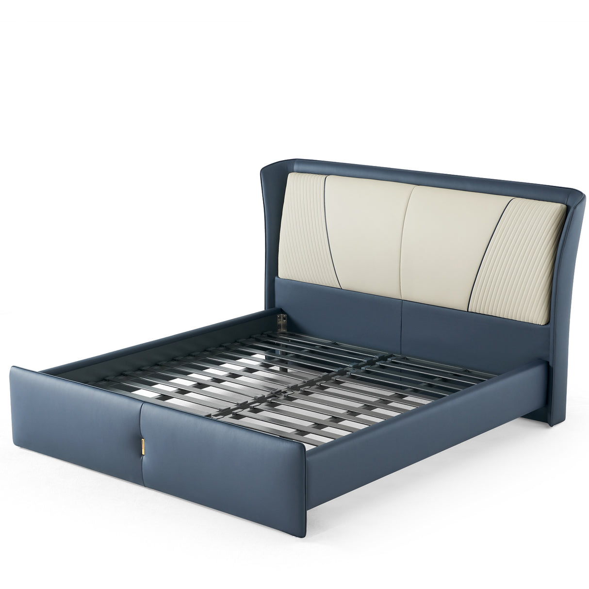 سرير رولا باللون الأزرق