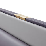 سرير روزا باللون الموف